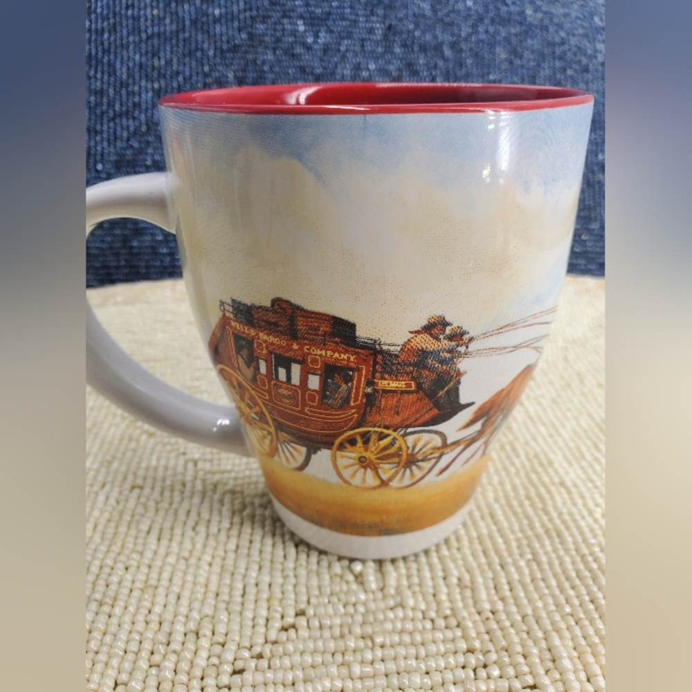 Wells Fargo Coffee Ceramic Mug Cup - John Rush Collection (C16)